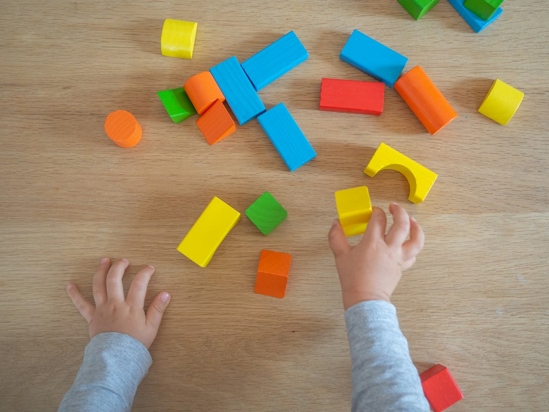 Occupational Therapy shape and blocks activity